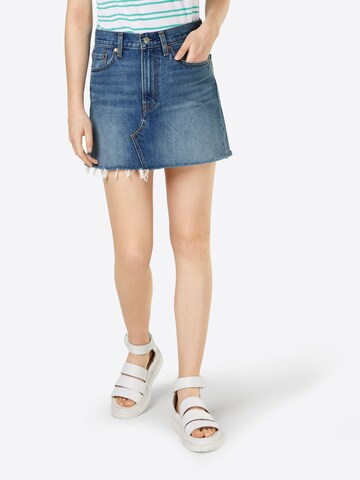 LEVI'S ® Skirt 'Deconstructed' in Blue: front