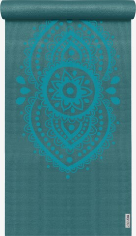 YOGISTAR.COM Mat 'Basic Art Collection Ajna Chakra' in Green: front