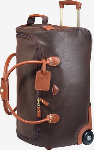 Jump Travel Bag in Brown: front