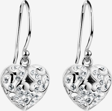 Nenalina Earrings 'Herz' in Silver