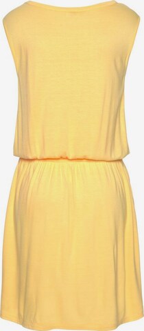 BEACH TIME - Vestido de playa en amarillo