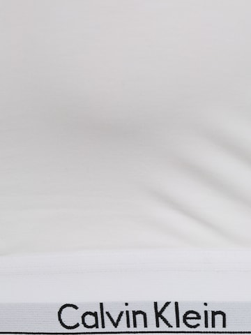 Bustieră Sutien de la Calvin Klein Underwear pe alb