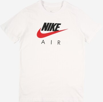 T-Shirt Nike Sportswear en blanc : devant