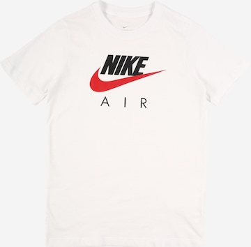 NIKE Koszulka funkcyjna 'B NSW TEE NIKE AIR FA20 1' w kolorze biały: przód