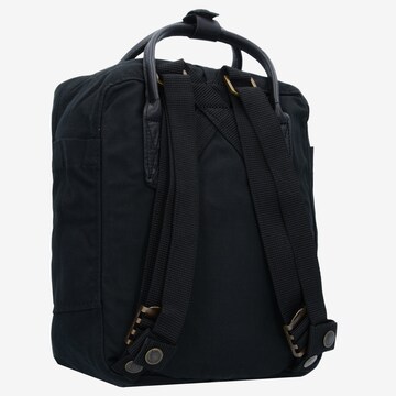 Fjällräven Rugzak 'Kånken No. 2 Black Mini' in Zwart