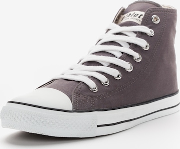 Ethletic High-Top Sneakers 'Fair Trainer' in Grey: front
