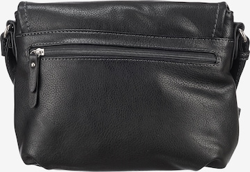 TOM TAILOR Crossbody bag 'Lari' in Black