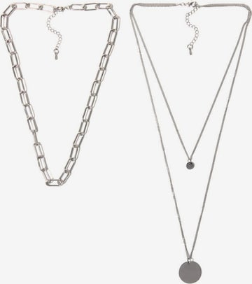 J. Jayz Jewelry Set in Silver: front