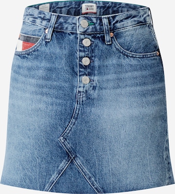 Tommy Jeans Rok in Blauw: voorkant