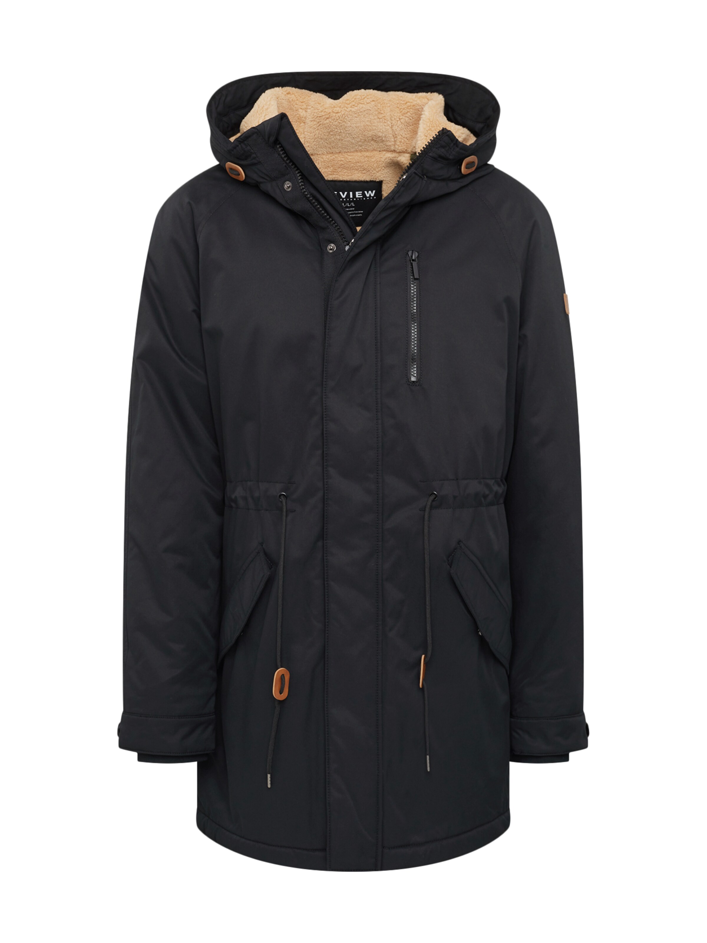 Review - Winterparka 'TEDDY' in de kleur Zwart