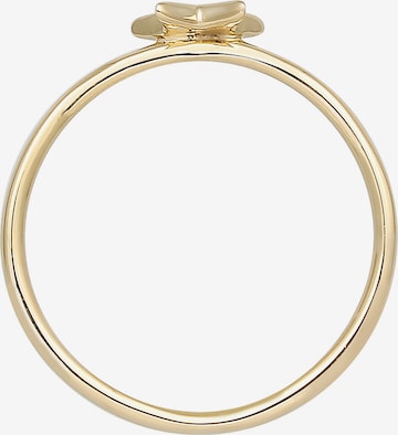 ELLI PREMIUM Ring 'Astro, Sterne' in Gold