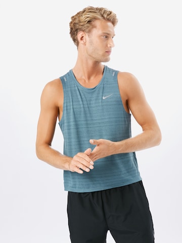 Regular fit Maglia funzionale 'Miler' di NIKE in blu