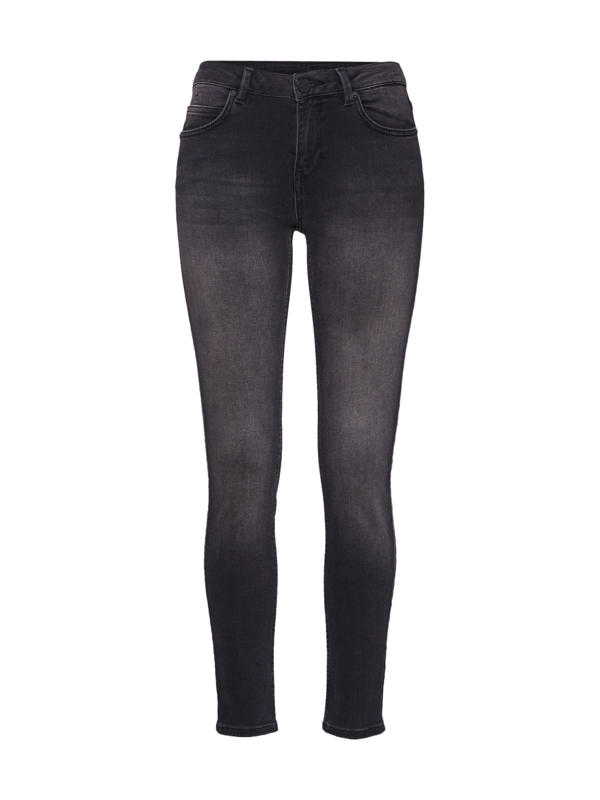 2NDDAY Slimfit Jeans 'Sally' in Zwart: voorkant