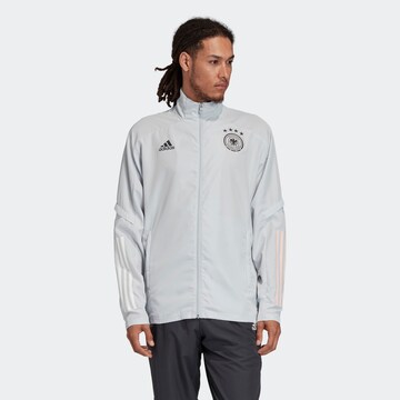ADIDAS SPORTSWEAR Training Jacket in Grey: front