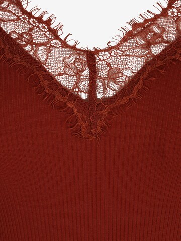 ABOUT YOU Curvy Shirt 'Maithe Shirt' in Rot