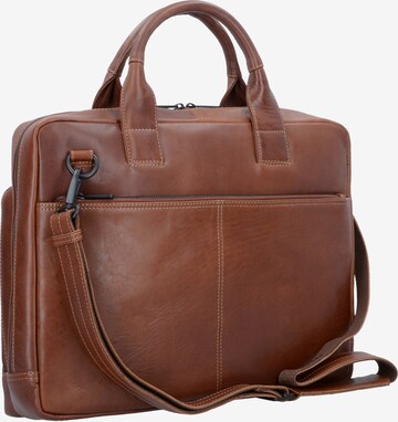 Plevier Document Bag 'Navigator' in Brown