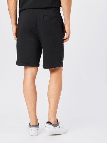 Regular Pantalon Lacoste Sport en noir