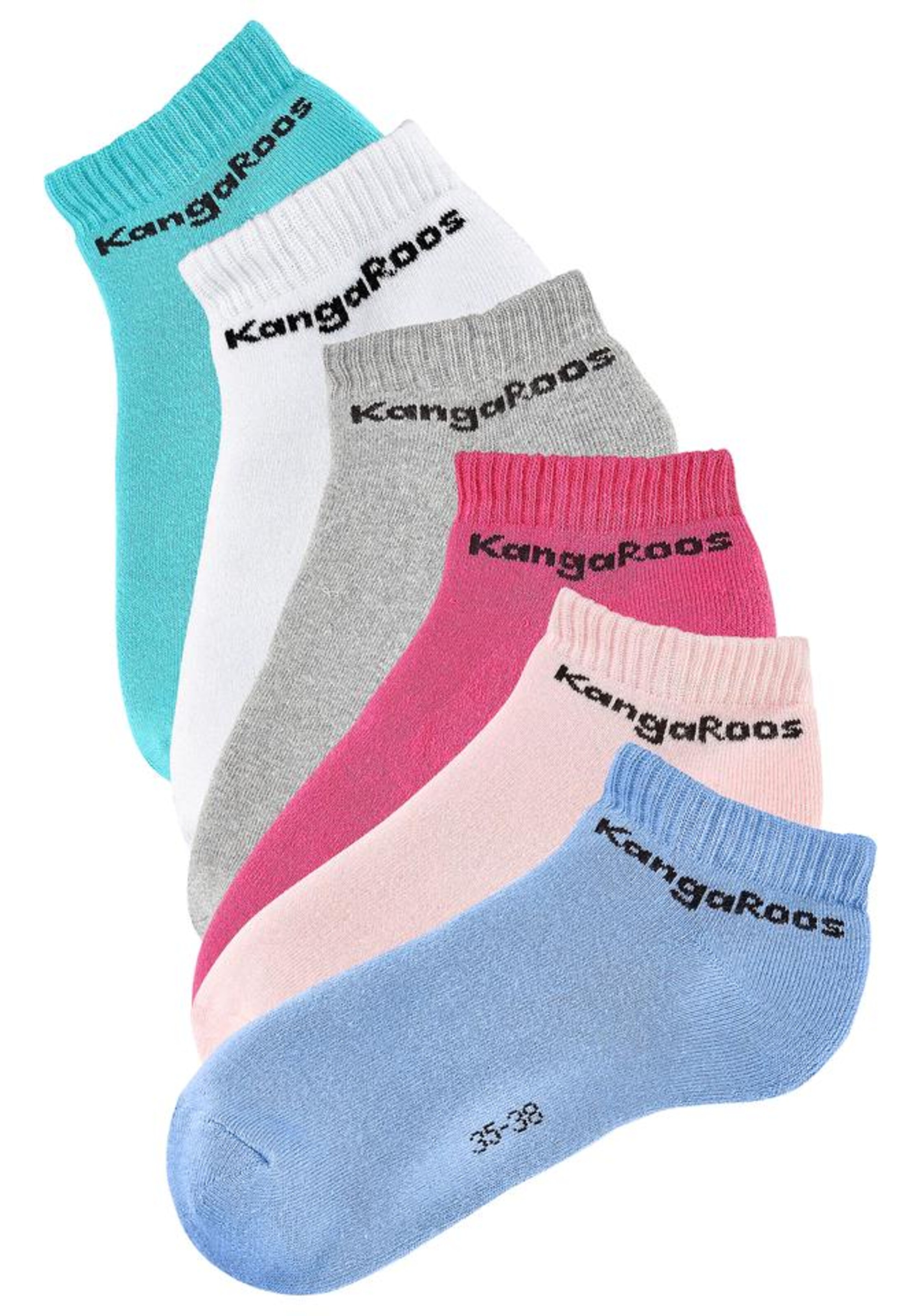 KangaROOS Socks in Blue: front