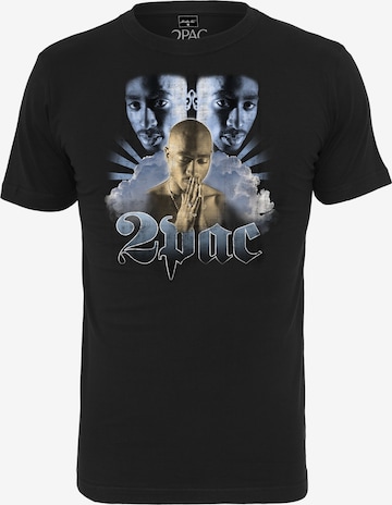 T-Shirt 'Tupac Heaven' Mister Tee en noir : devant