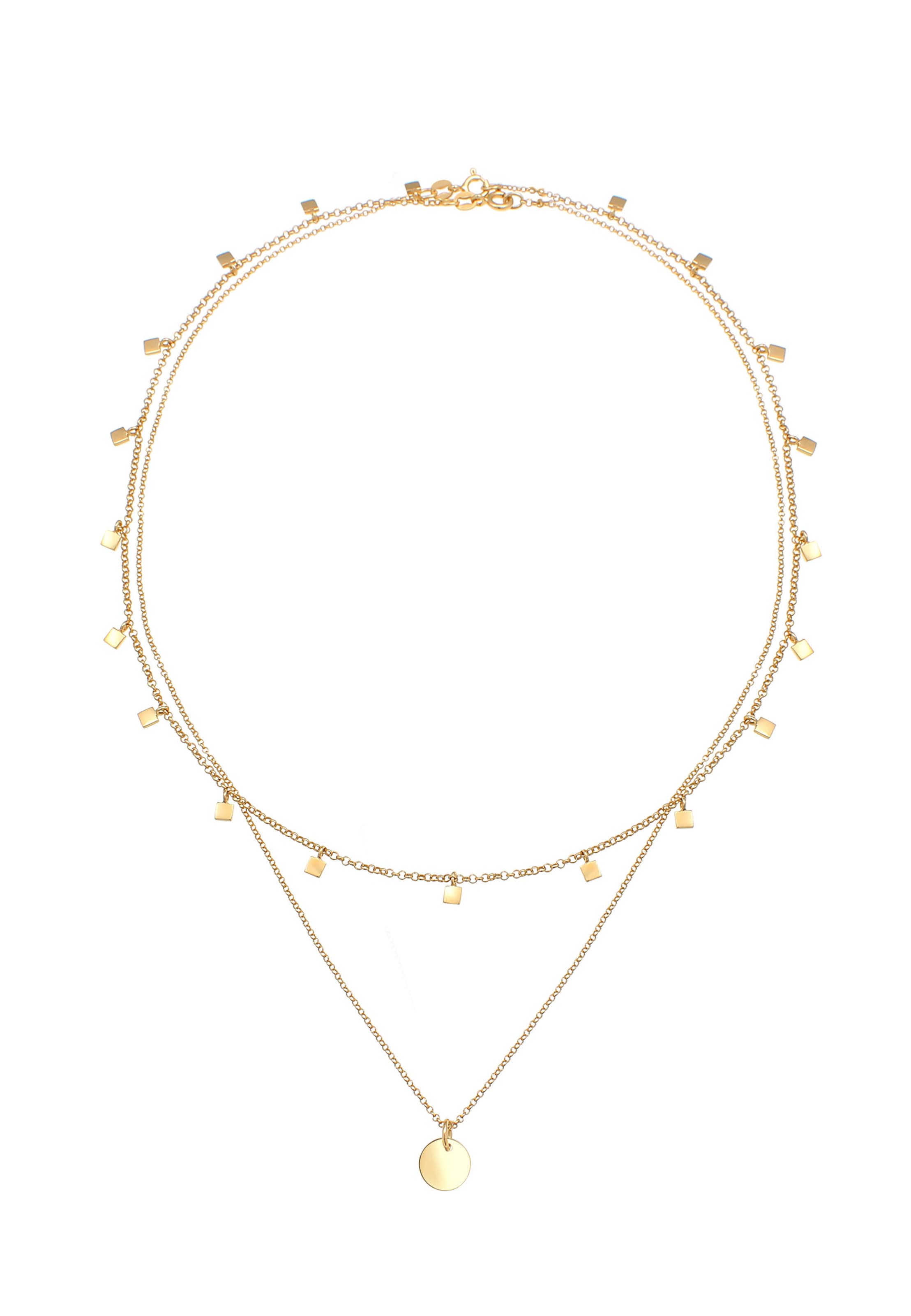 ELLI Necklace in Gold: front
