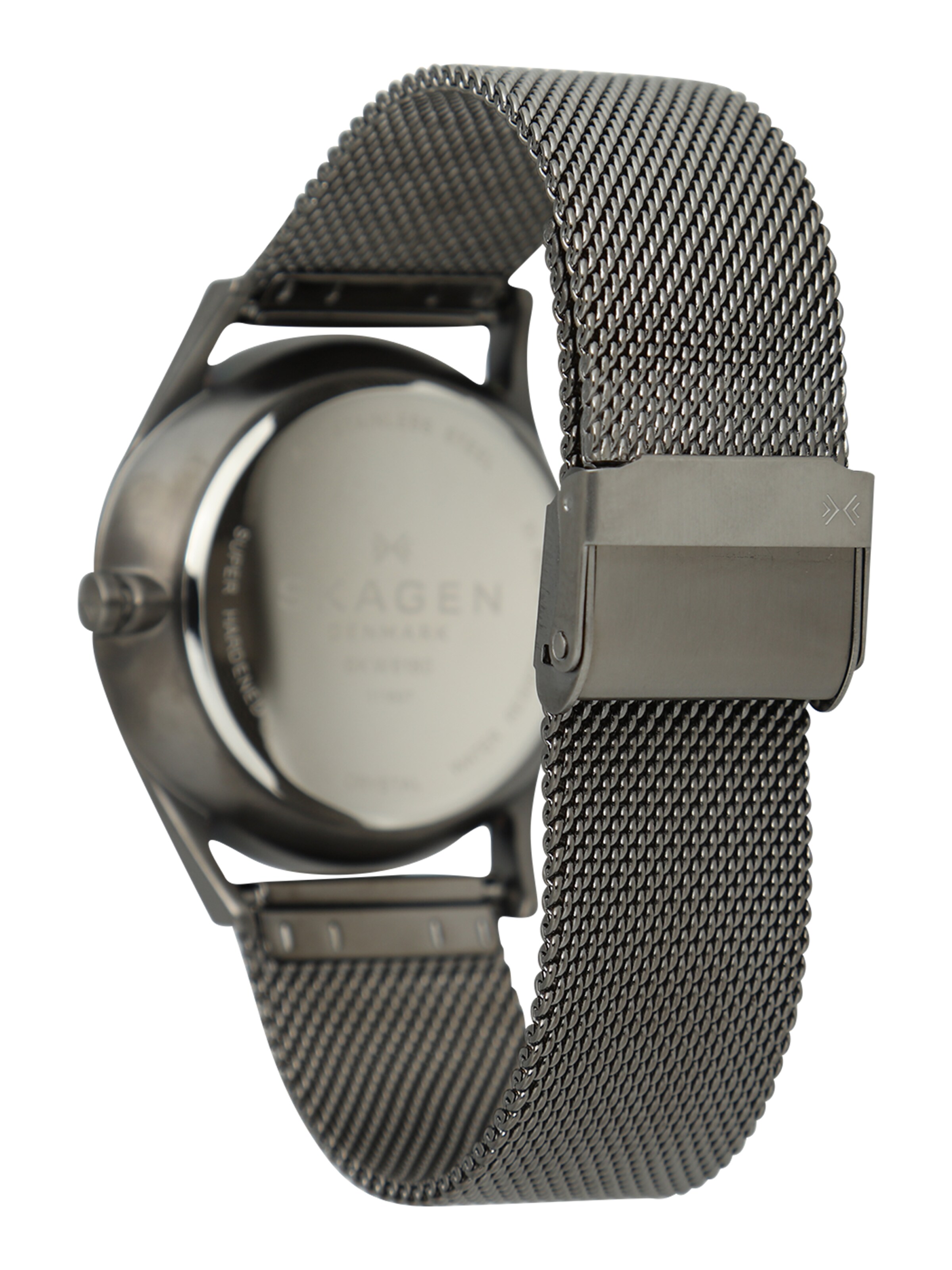 SKAGEN Uhr 'HOLST' in Grau: Rückseite