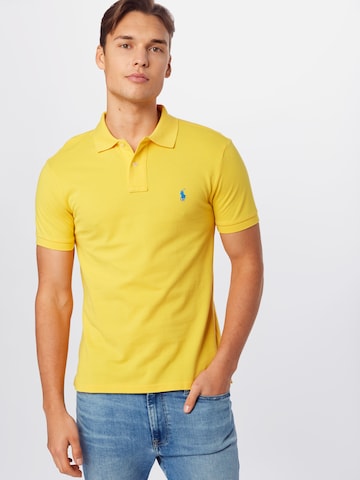 Polo Ralph Lauren Тениска в жълто: отпред