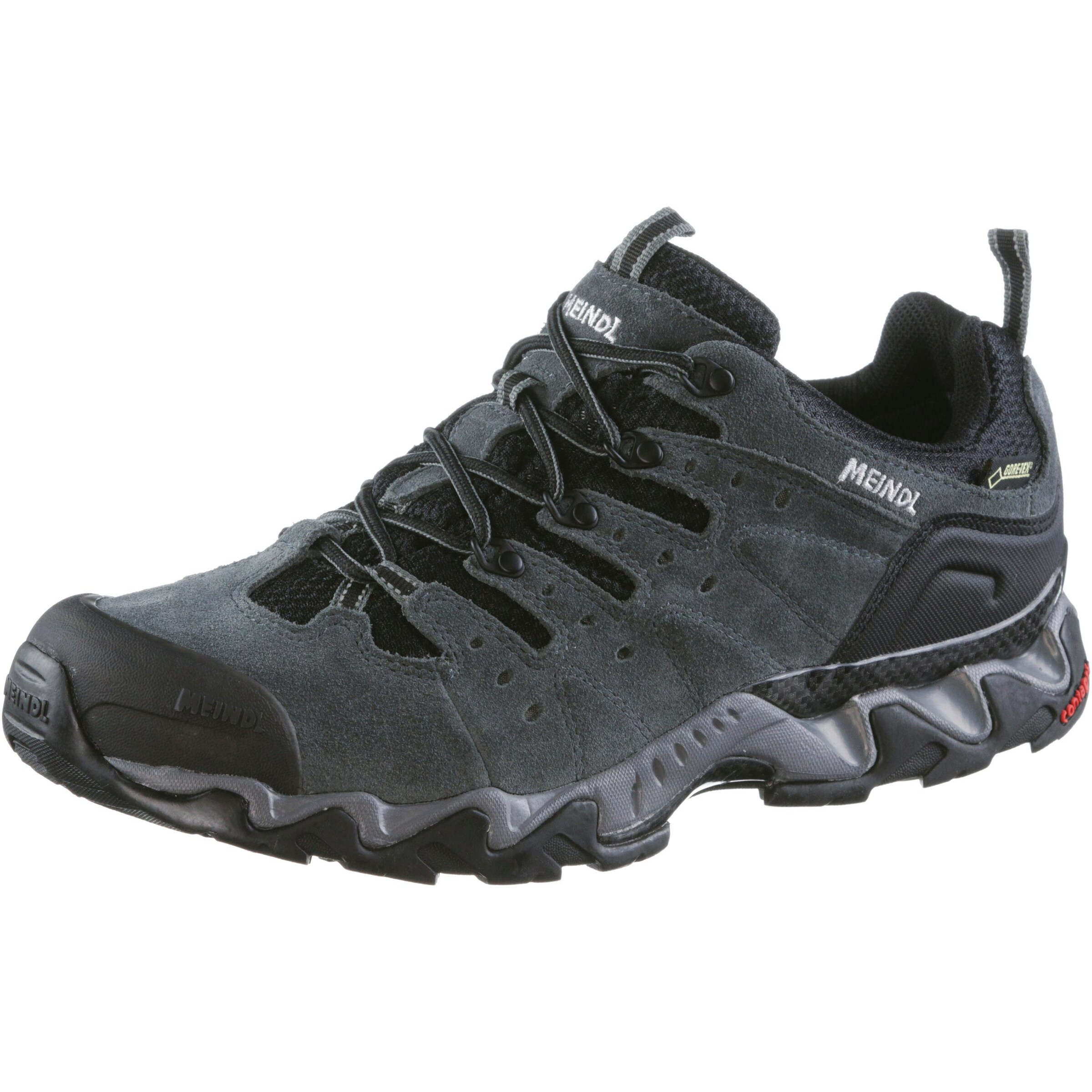 MEINDL - Lage schoen 'Portland Gtx' in de kleur Donkergrijs