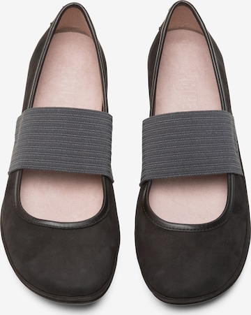 CAMPER Ballet Flats with Strap in Black