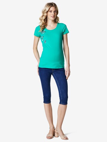 Esprit Maternity Slimfit Jeans in Blauw: voorkant