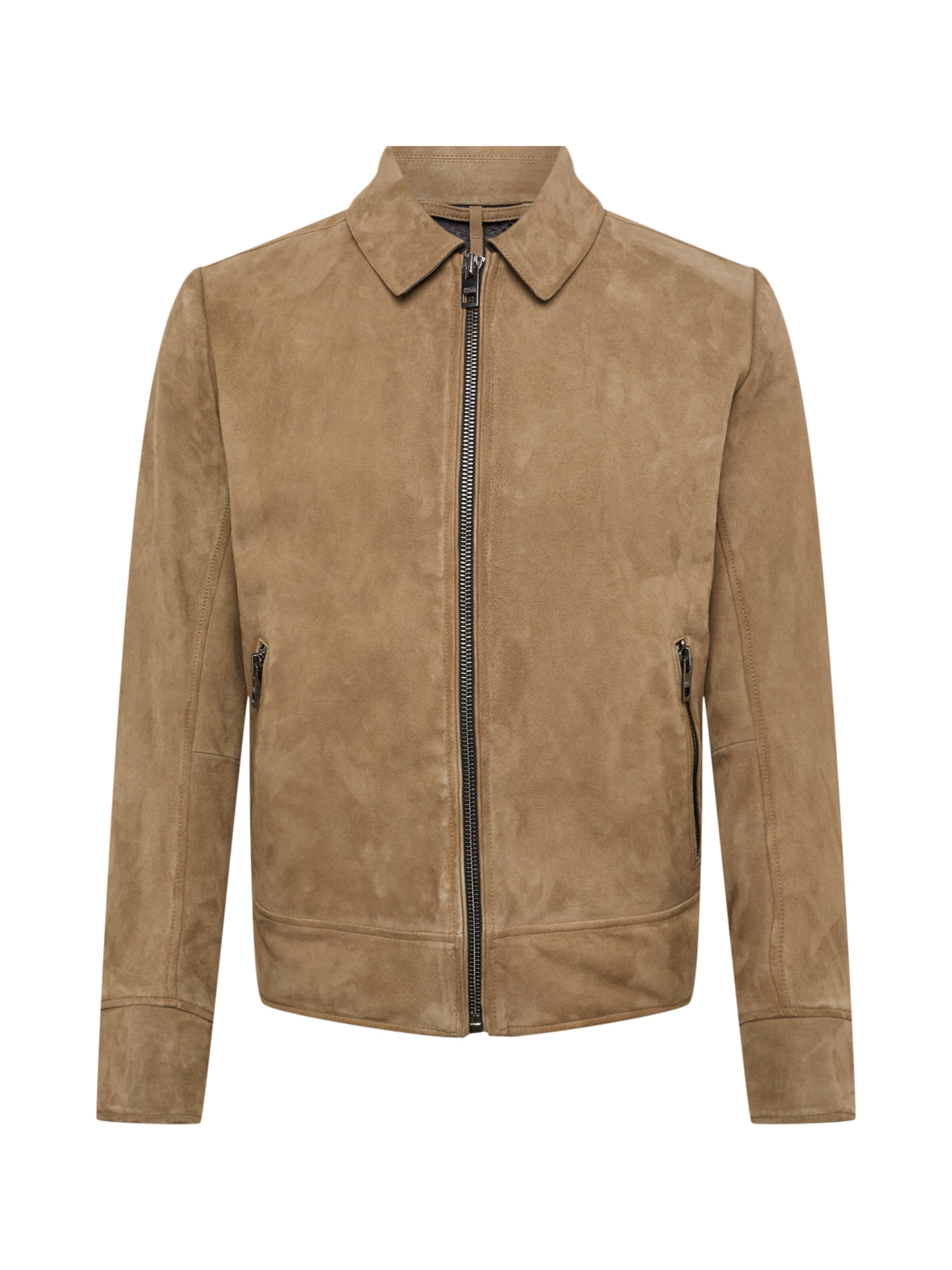 BOSS - Tussenjas 'Jonatan' in de kleur Lichtbeige