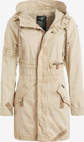 khujo Tussenparka 'Banele' in Beige: voorkant