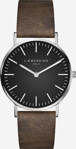 Liebeskind Berlin Analoog horloge in Bruin: voorkant