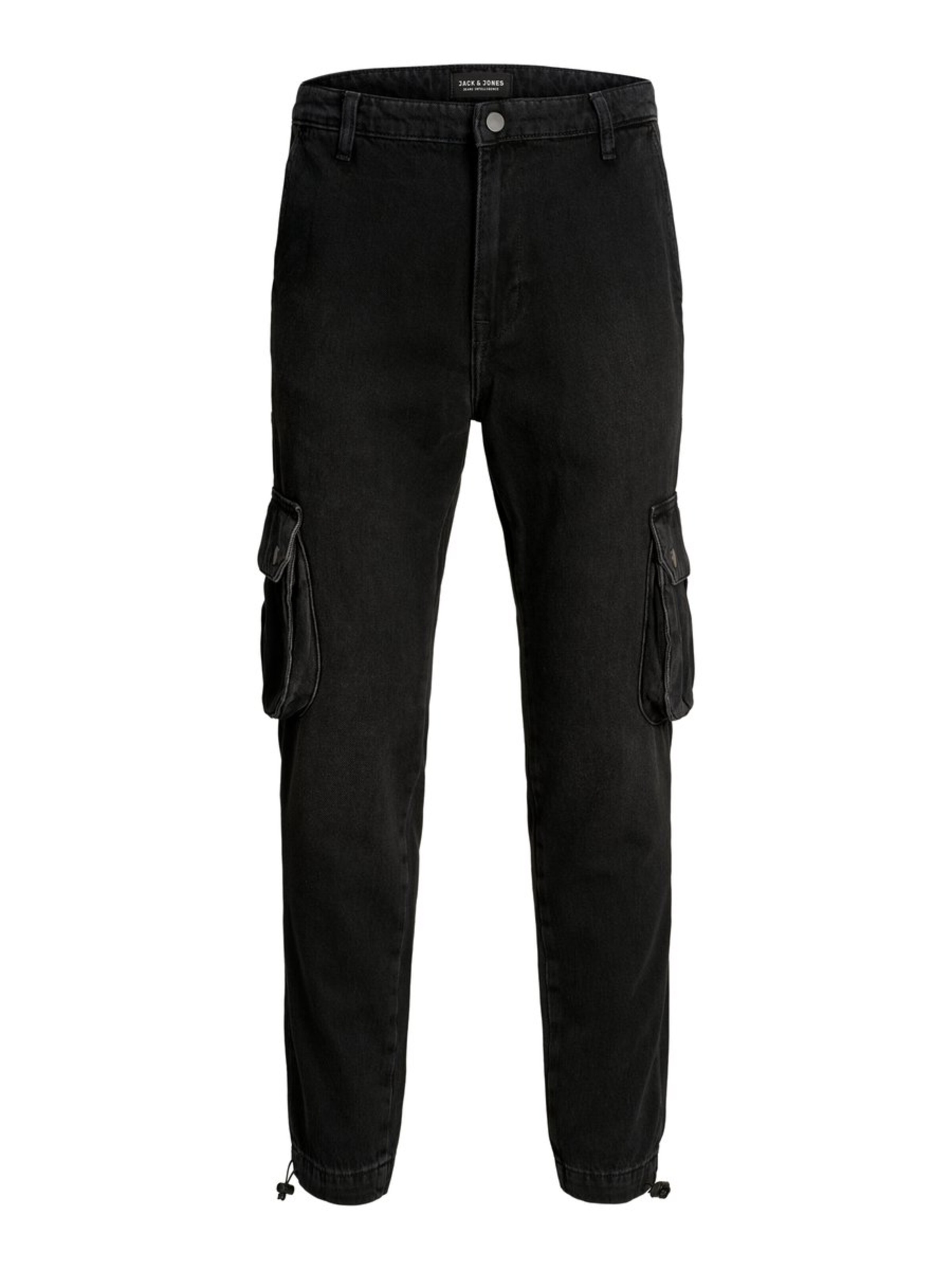 JACK & JONES - Cargobroek in de kleur Zwart