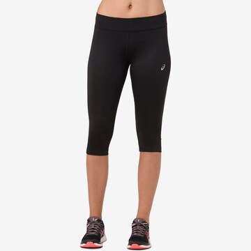 Skinny Pantalon de sport 'Silver' ASICS en noir