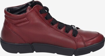 Bottines à lacets 'ROM' ARA en rouge