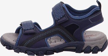 SUPERFIT Sandals & Slippers 'Hike' in Blue