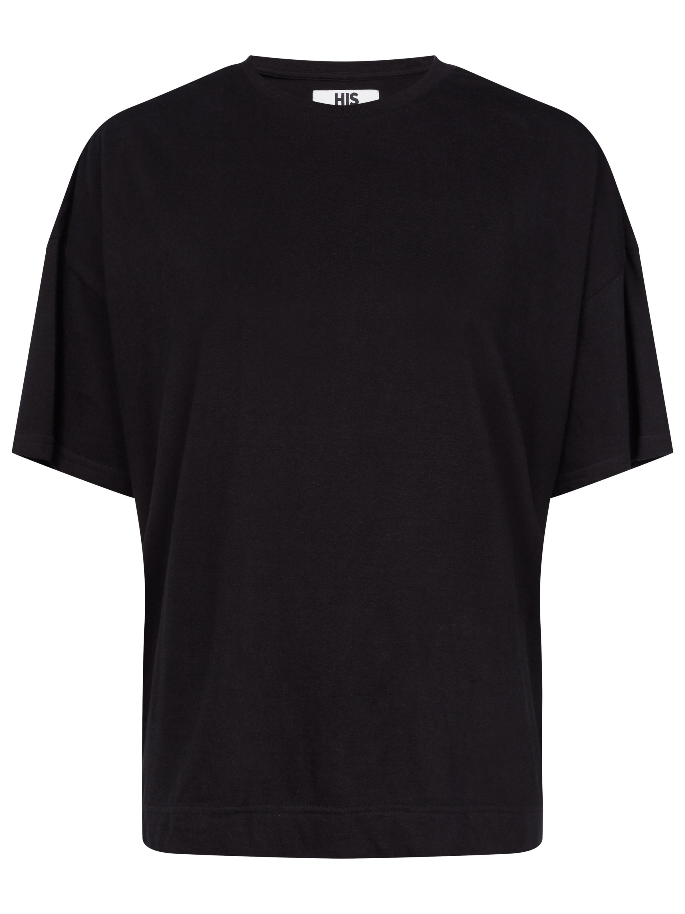 HIS JEANS - T-Shirt in schwarz