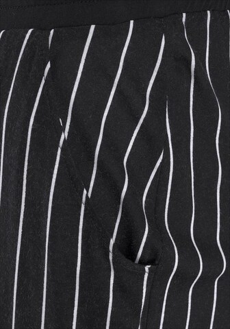Effilé Pantalon BUFFALO en noir