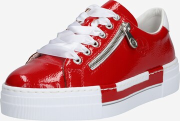 Rieker Sneakers in Red: front