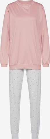 CALIDA Pajama 'Sweet Dreams' in Pink: front