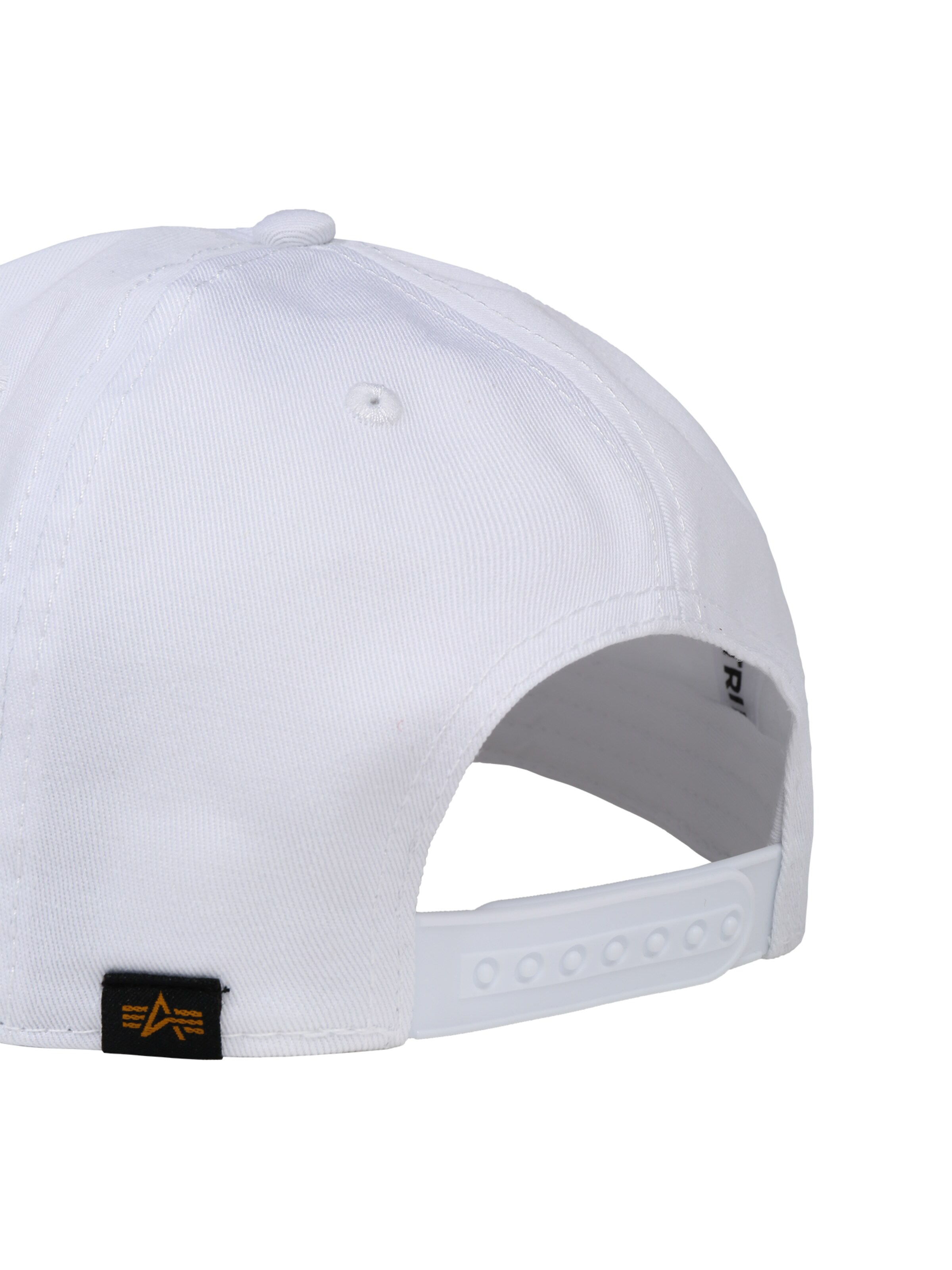 Șapcă 'Alpha' de la ALPHA INDUSTRIES pe alb