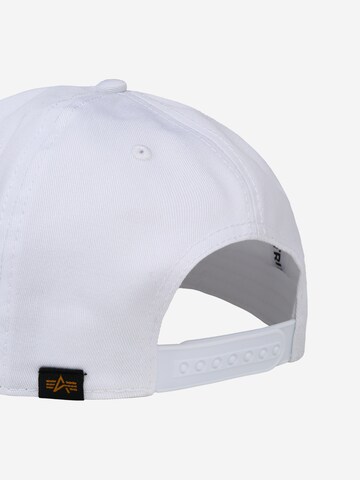 Casquette 'Alpha' ALPHA INDUSTRIES en blanc