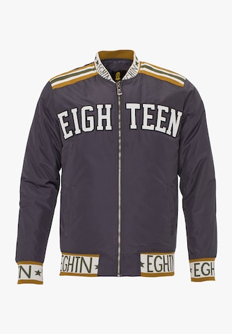 PLUS EIGHTEEN Between-Season Jacket in Grey: front