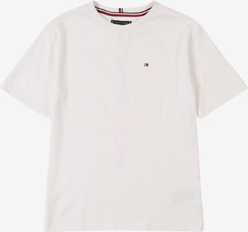 TOMMY HILFIGER Shirt 'Boxy' in Wit: voorkant