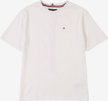 TOMMY HILFIGER Shirt 'Boxy' in Wit: voorkant