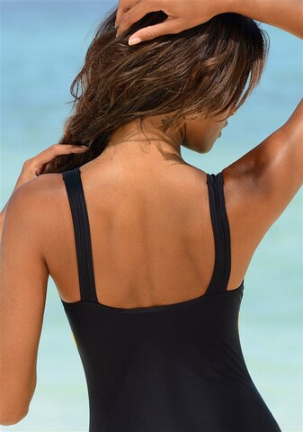 KangaROOS High neck Active Swimsuit 'Meg' in Black
