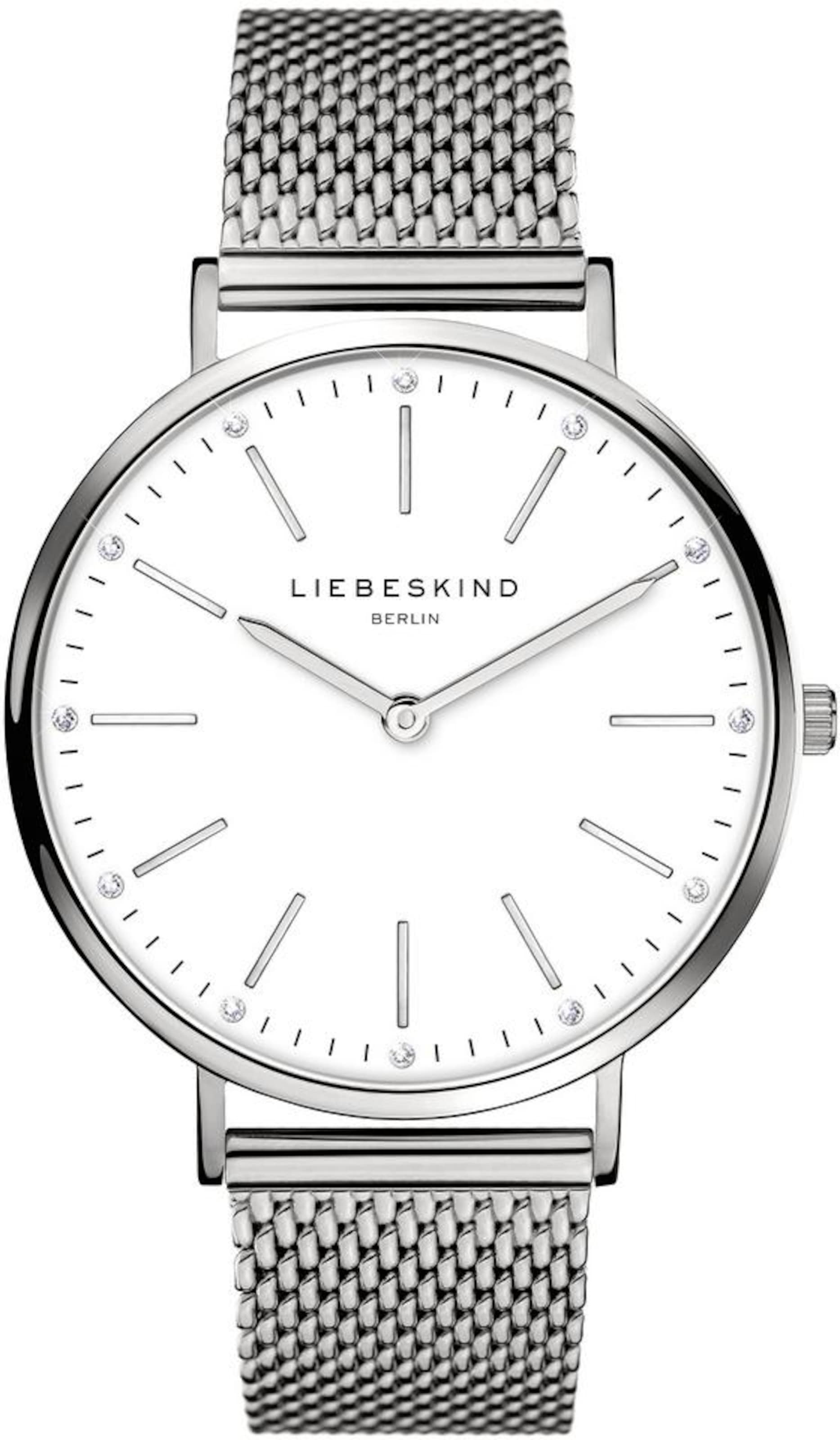 Liebeskind Berlin Uhr in Silber: Vorderseite