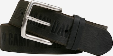 CAMP DAVID Belt in Black: front