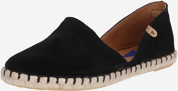 VERBENAS Espadrilles 'Carmen' - fekete: elől