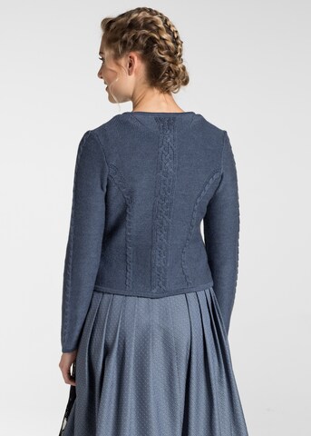 SPIETH & WENSKY Knit cardigan 'Bonn' in Blue